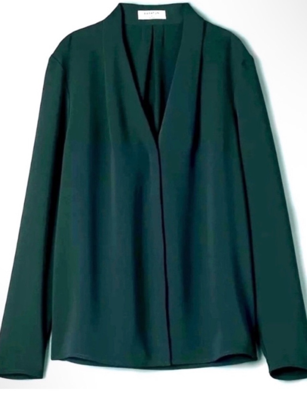 Babaton Hunter Green Blouse